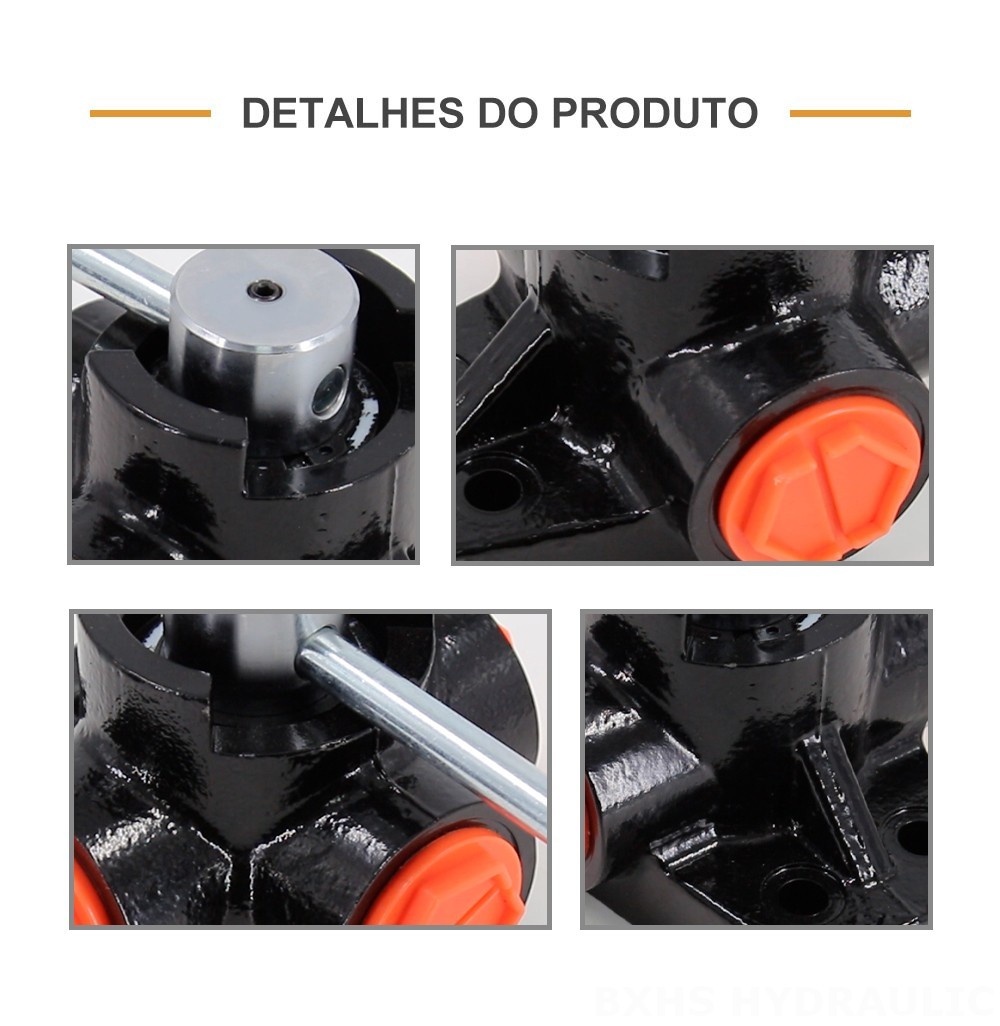 DH25 Manual 1 carretel Válvula desviadora de fluxo
