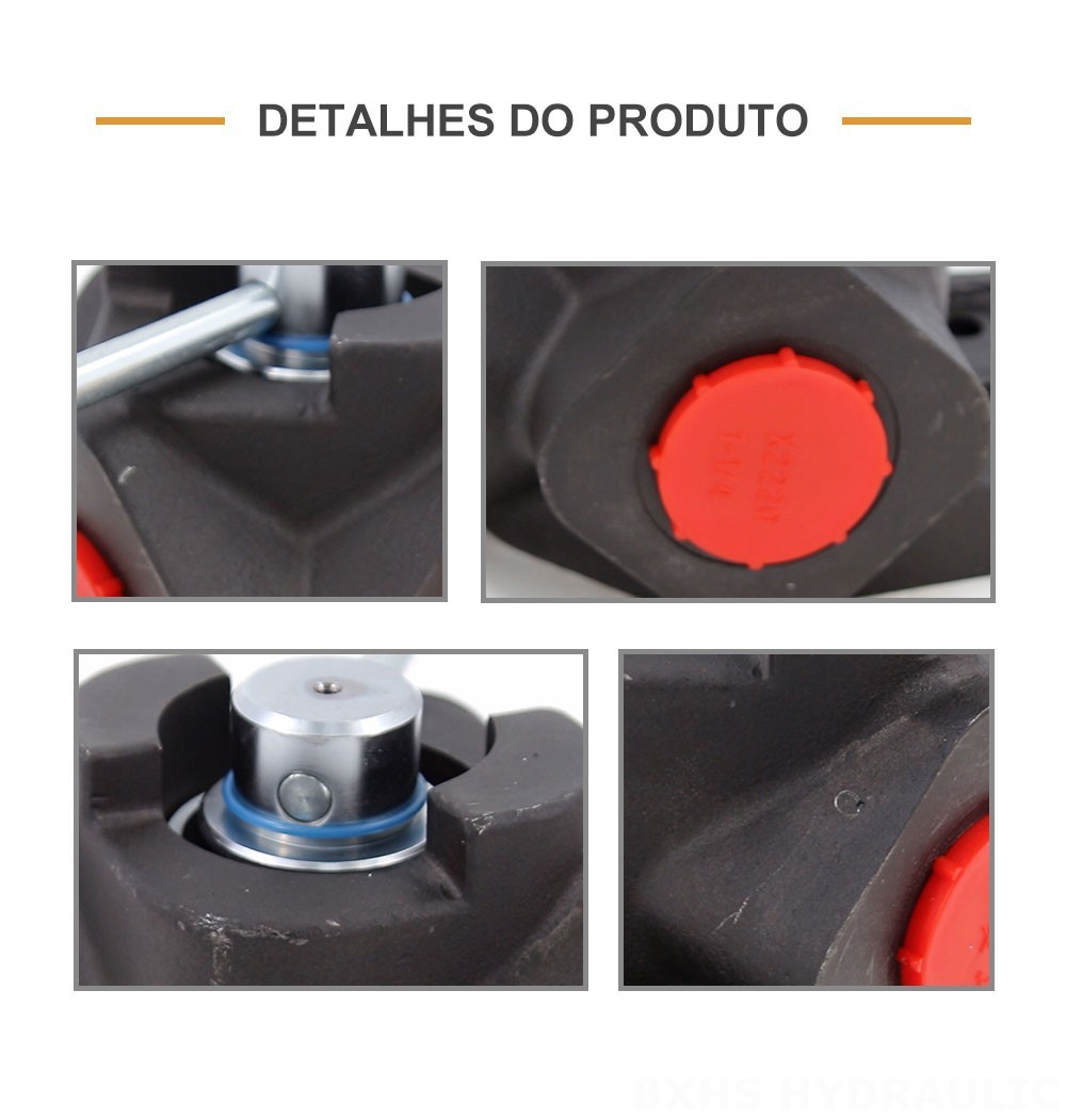 DH30 Manual 1 carretel Válvula desviadora de fluxo