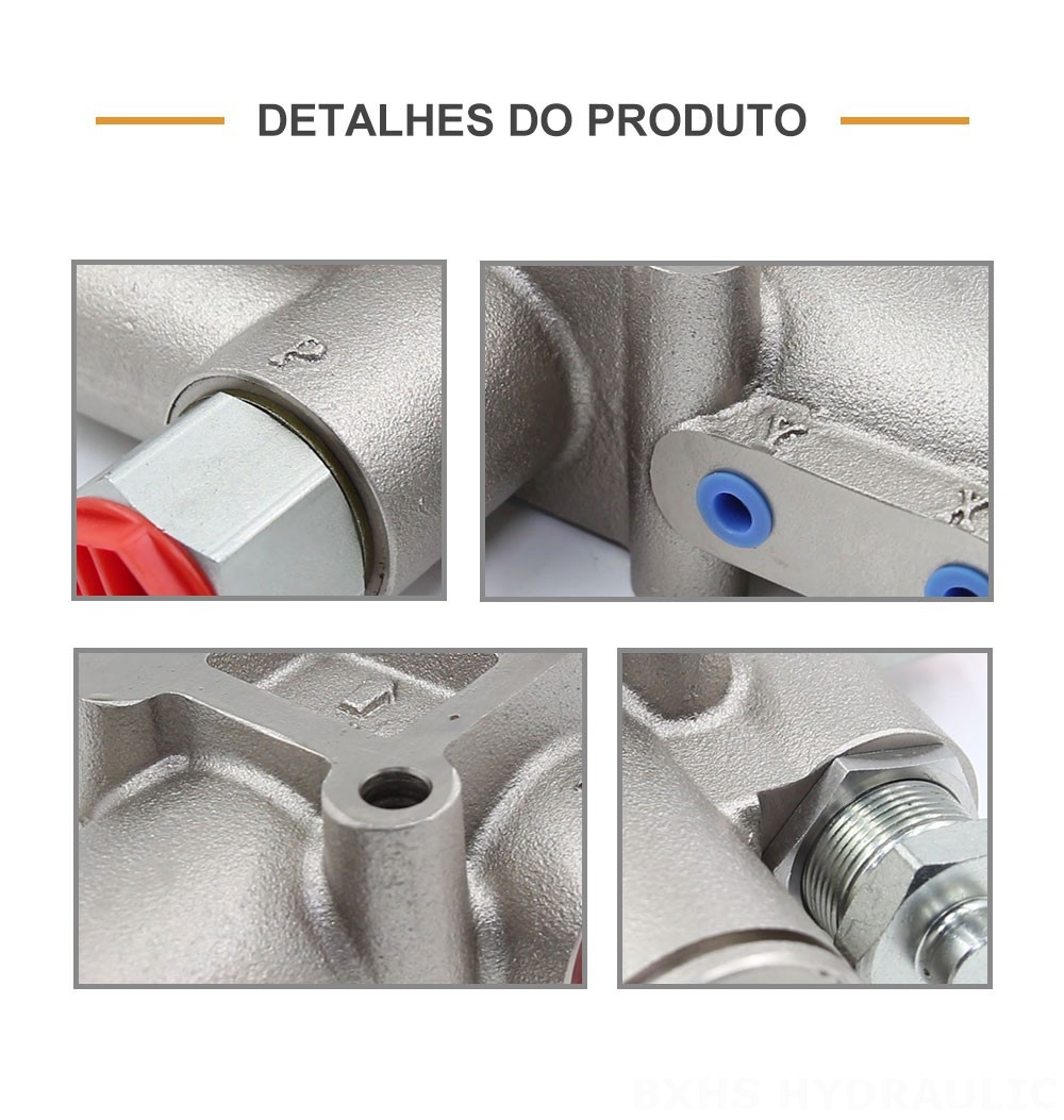 DM130 Pneumático 1 carretel Válvula de Basculamento