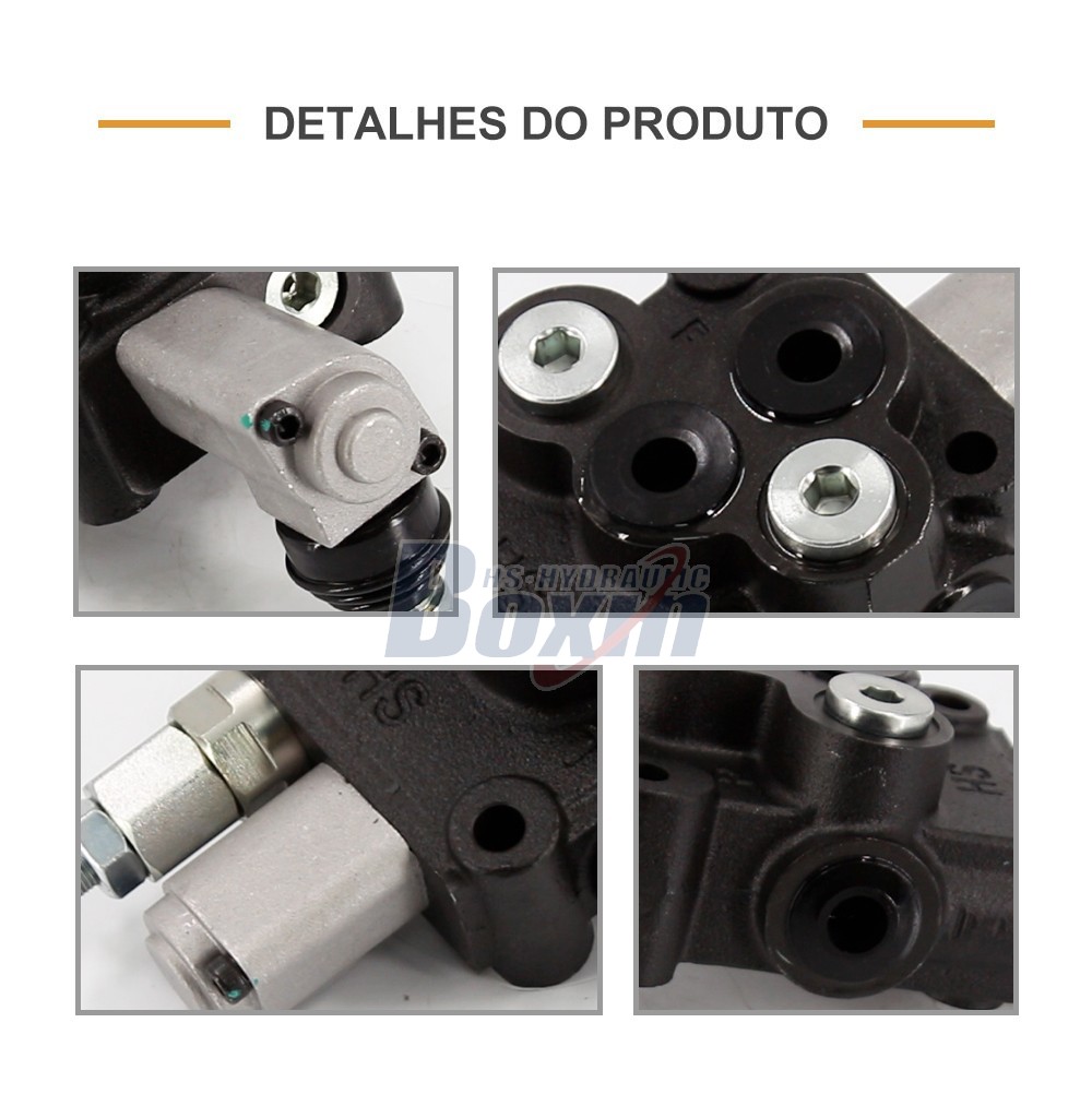 Manual Operated HS45-FZJ 1 Spool Monoblock Valve for Fluid Power