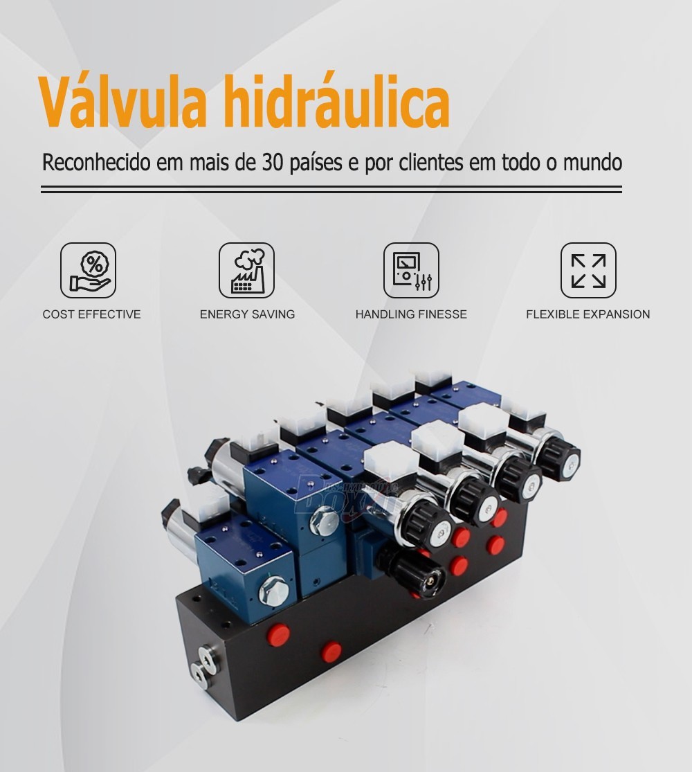 High Performance HSBS06 Solenoid Hydraulic Control Valve