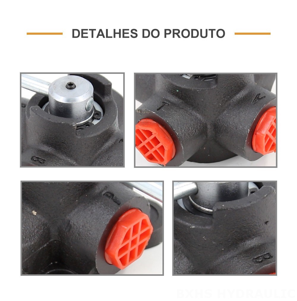 HSDV34 Manual 1 carretel Válvula desviadora de fluxo