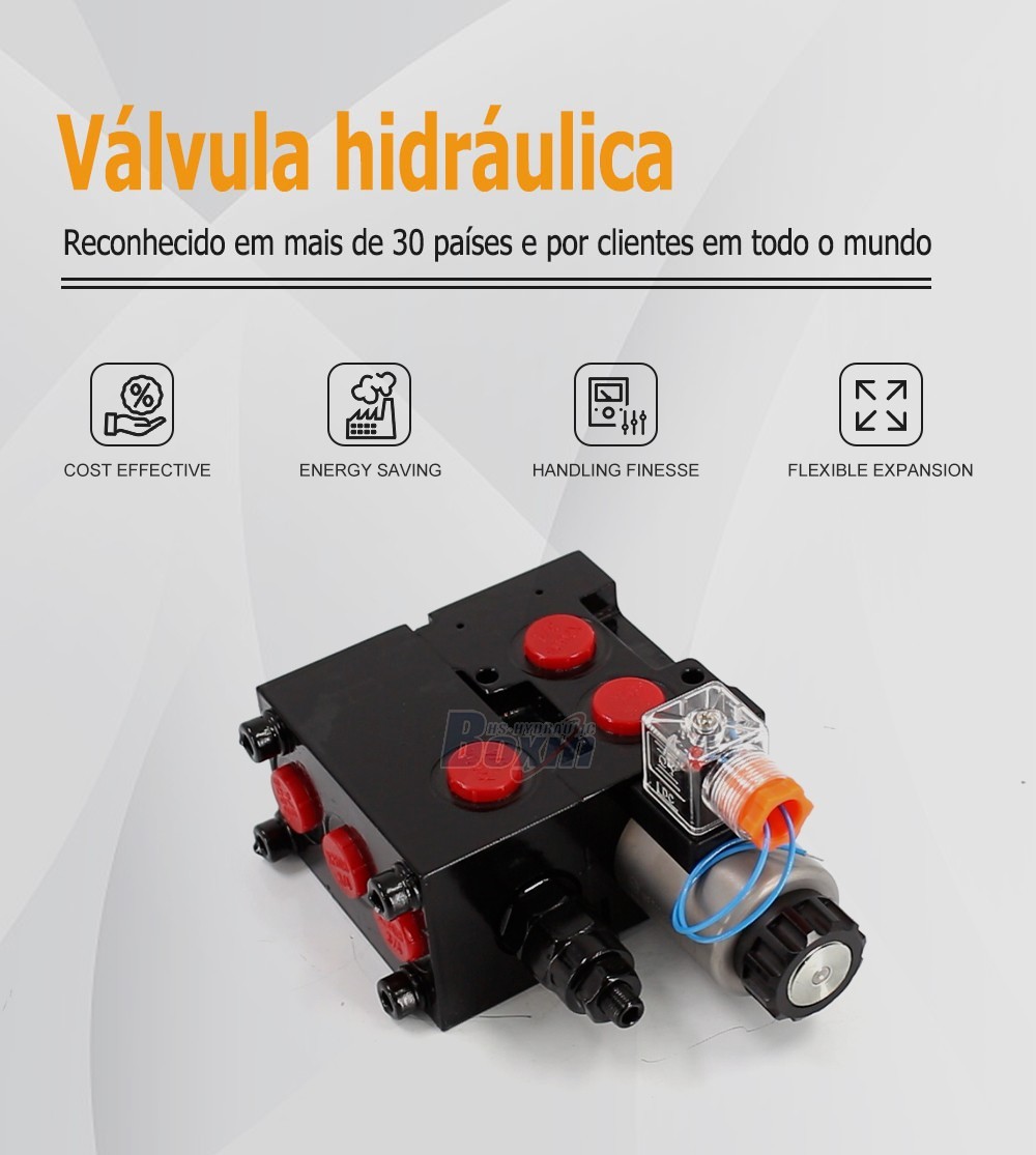 High Performance HSV06-AQF Solenoid Flow Diverter Valve 2 Spool