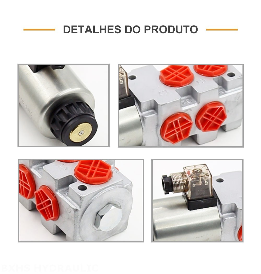 HSV09-DKL Solenoide 1 carretel Válvula desviadora de fluxo