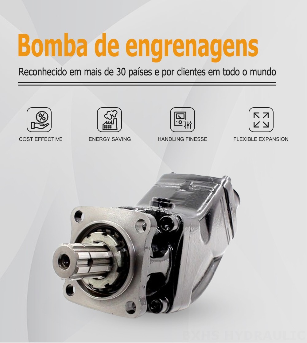LB-63 63 cc/rev Bomba de pistão hidráulica