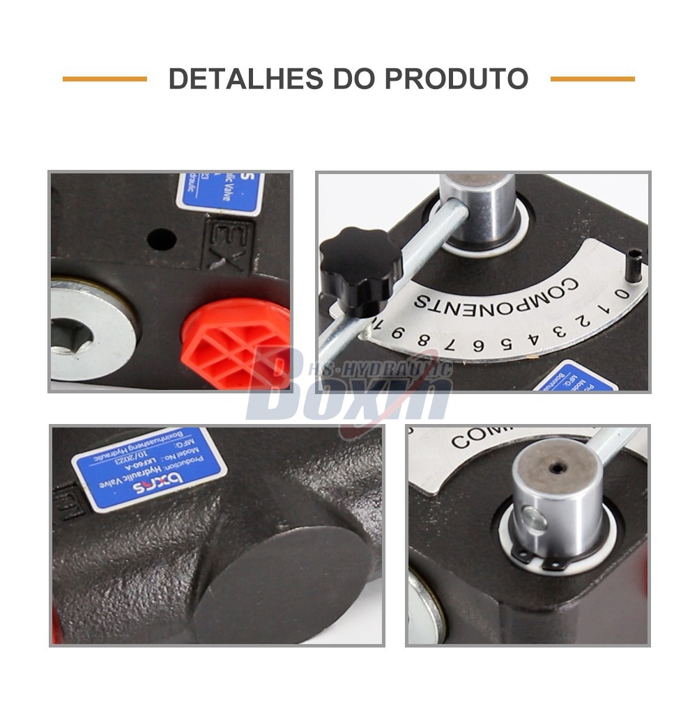 OEM and ODM Services for LKF60-WAQF Hydraulic 1 Spool Flow Control Valve
