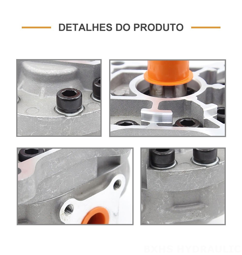 NSH32-M 32 cc/rev Bomba de engrenagem hidráulica