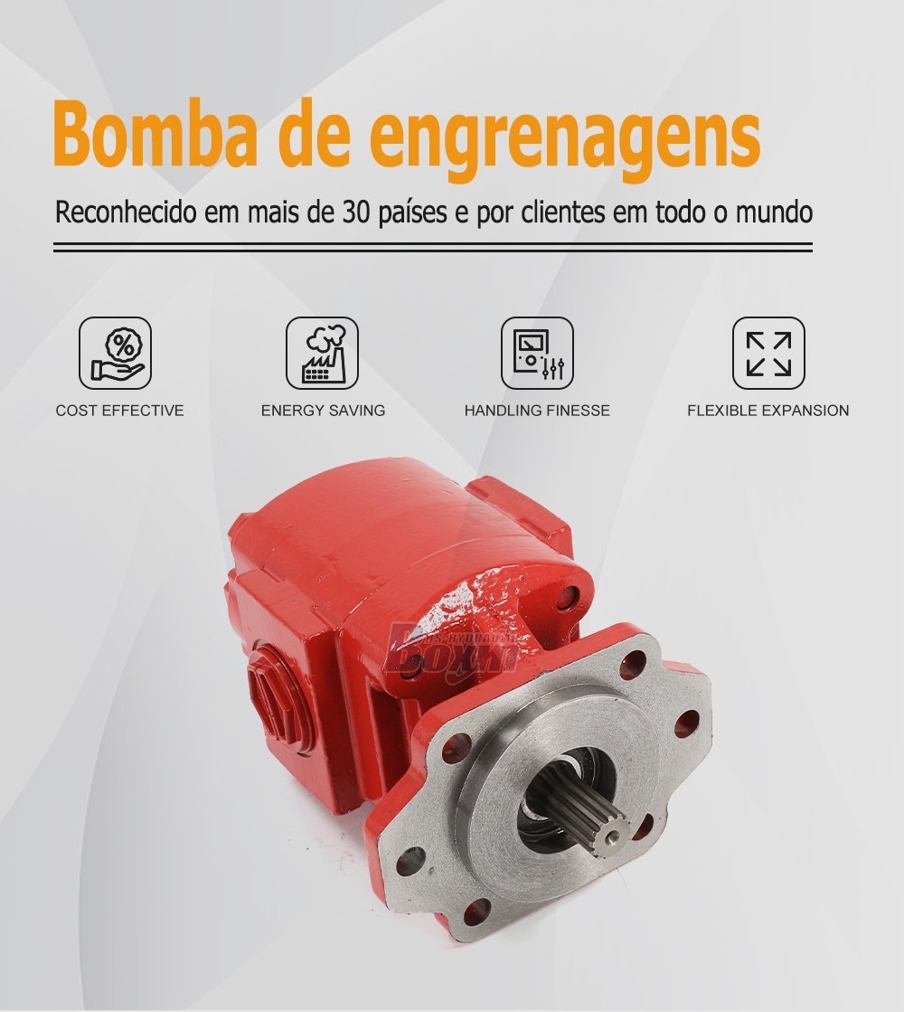 High Performance P21A646JEAL20-25-H 64.6 cc/rev Hydraulic Gear Pump Supply