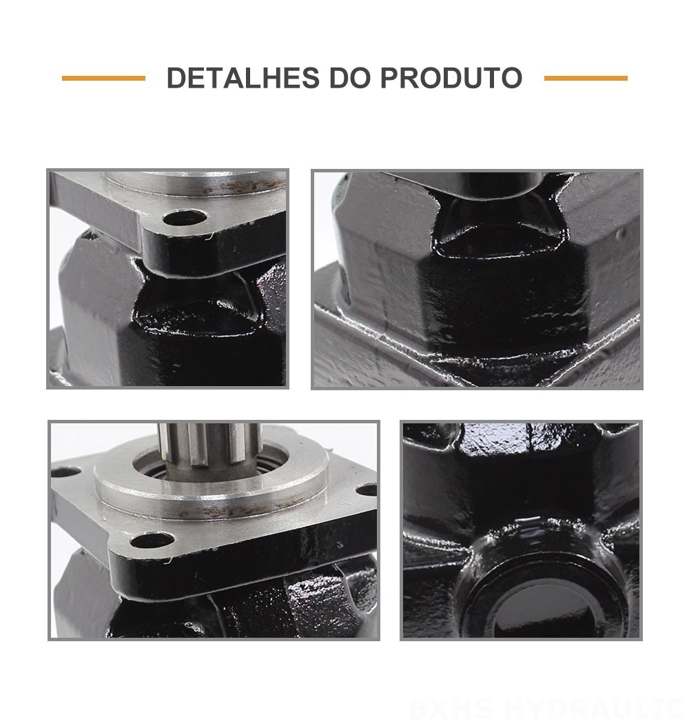 P6-40 40 cc/rev Bomba de pistão hidráulica