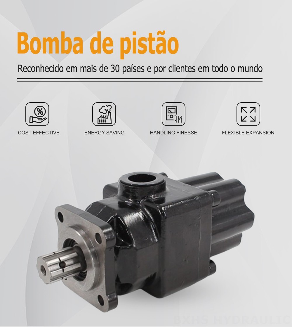 P7-63 63 cc/rev Bomba de pistão hidráulica