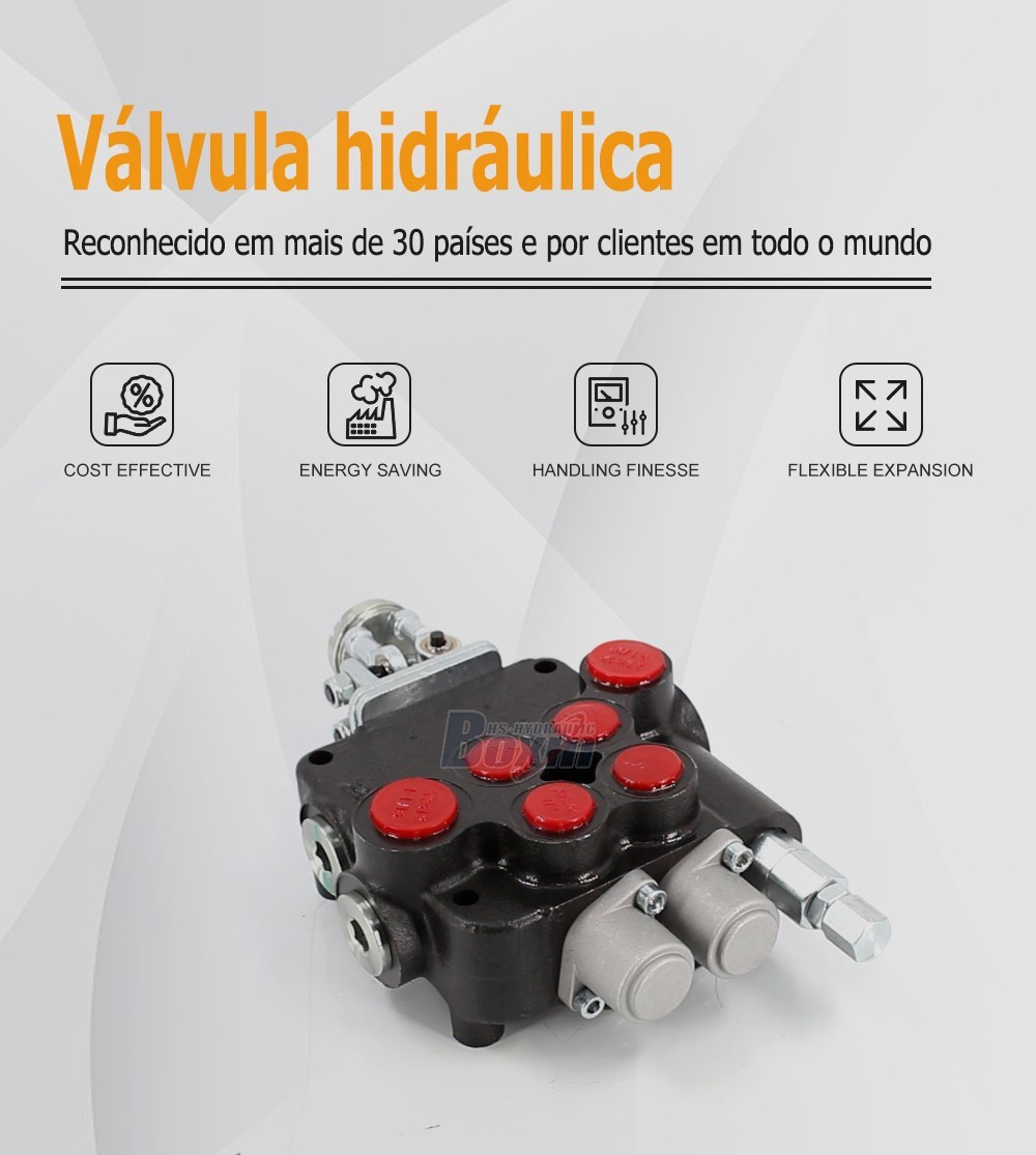 Direct From Factory P80-U1-J2OT 2 Spool Directional Valve Wholesale