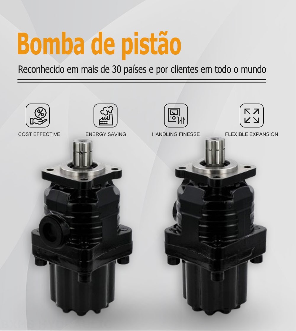 P9-80 80 cc/rev Bomba de pistão hidráulica