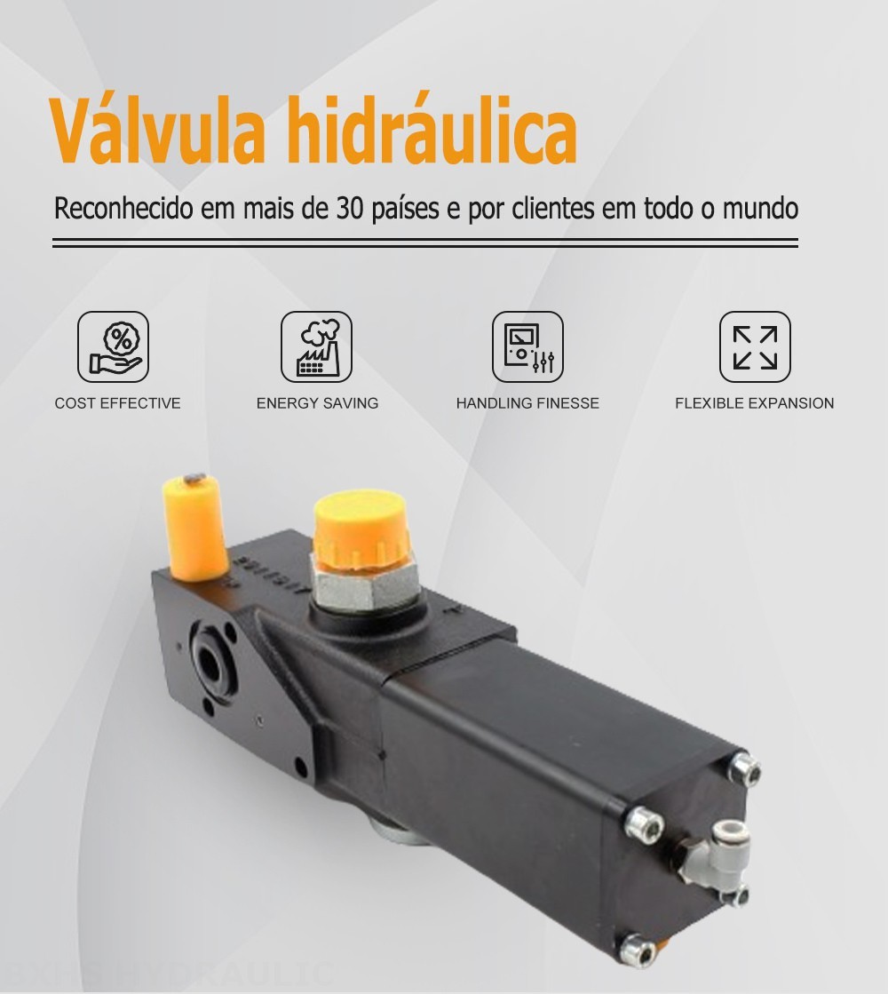 PT-1220 Pneumático 1 carretel Válvula de Controle Hidráulica