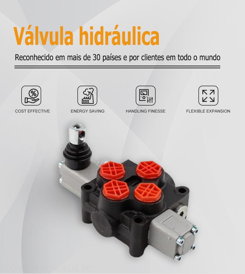 Q45 Manual 1 carretel Válvula direcional monobloco