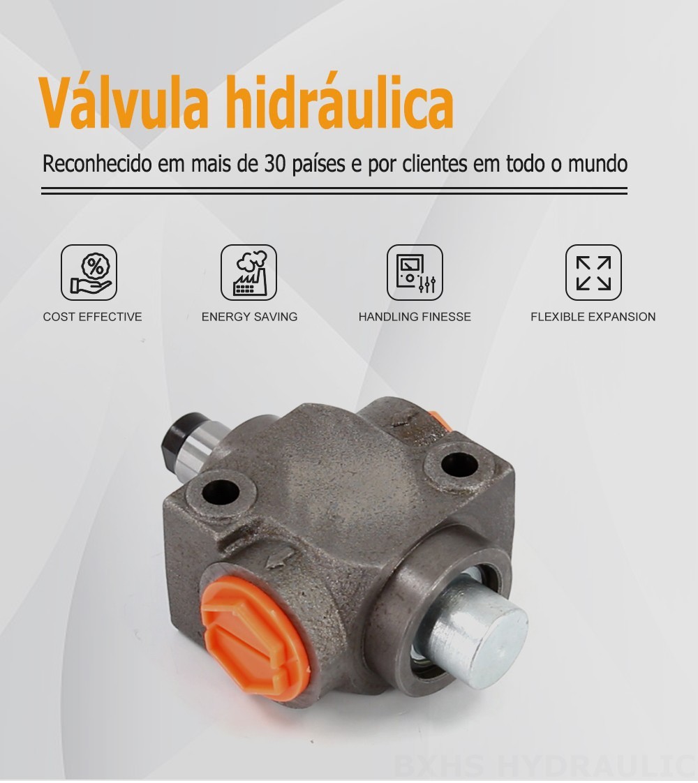 QHF20A Manual 1 carretel Válvula Direcional Monobloco