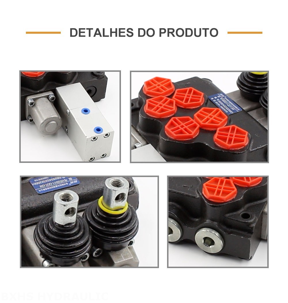 SD11 Manual 1 carretel Válvula direcional monobloco