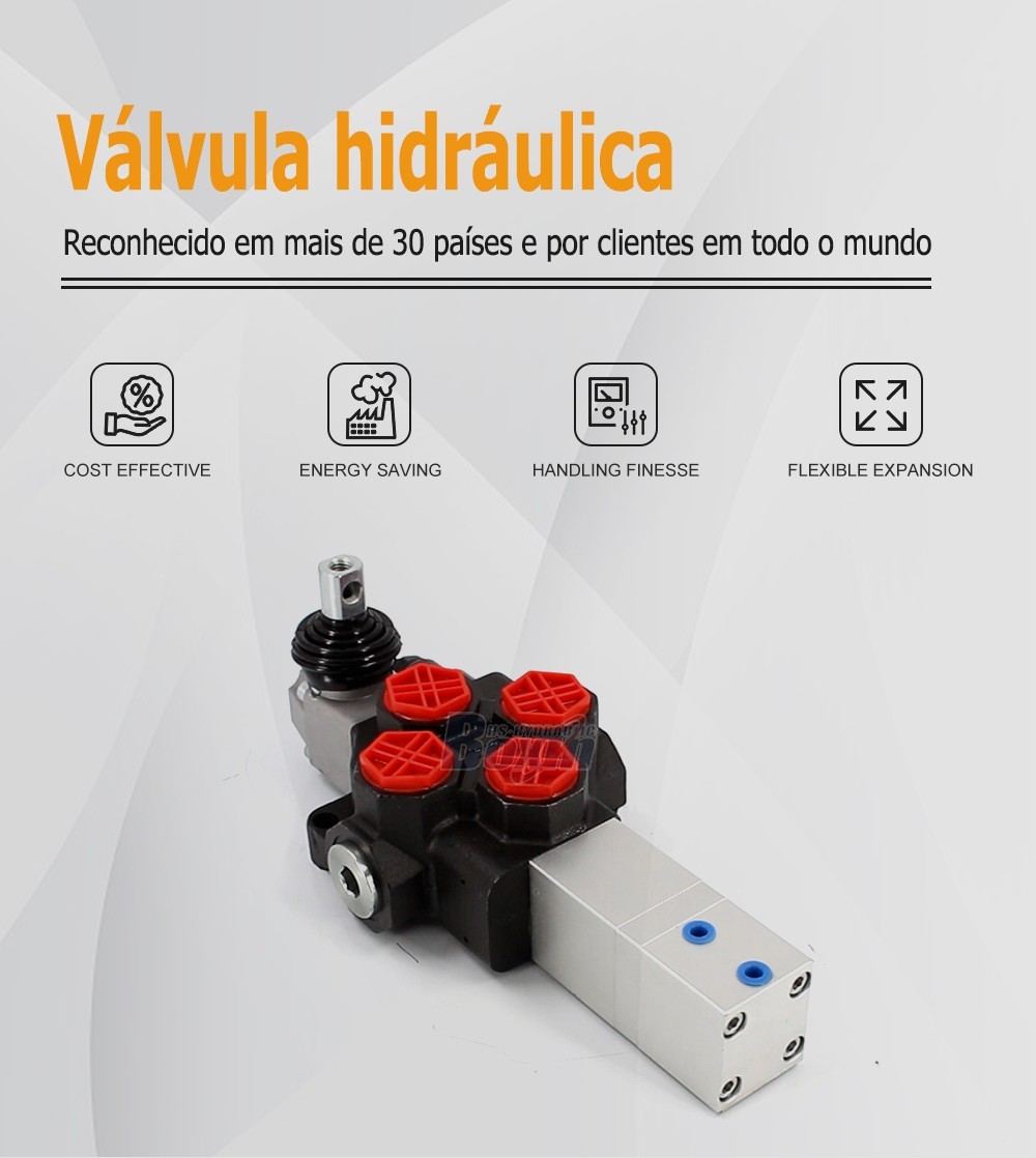 Industrial SD14Q-OT Pneumatic 1 Spool Monoblock Valve for Machinery