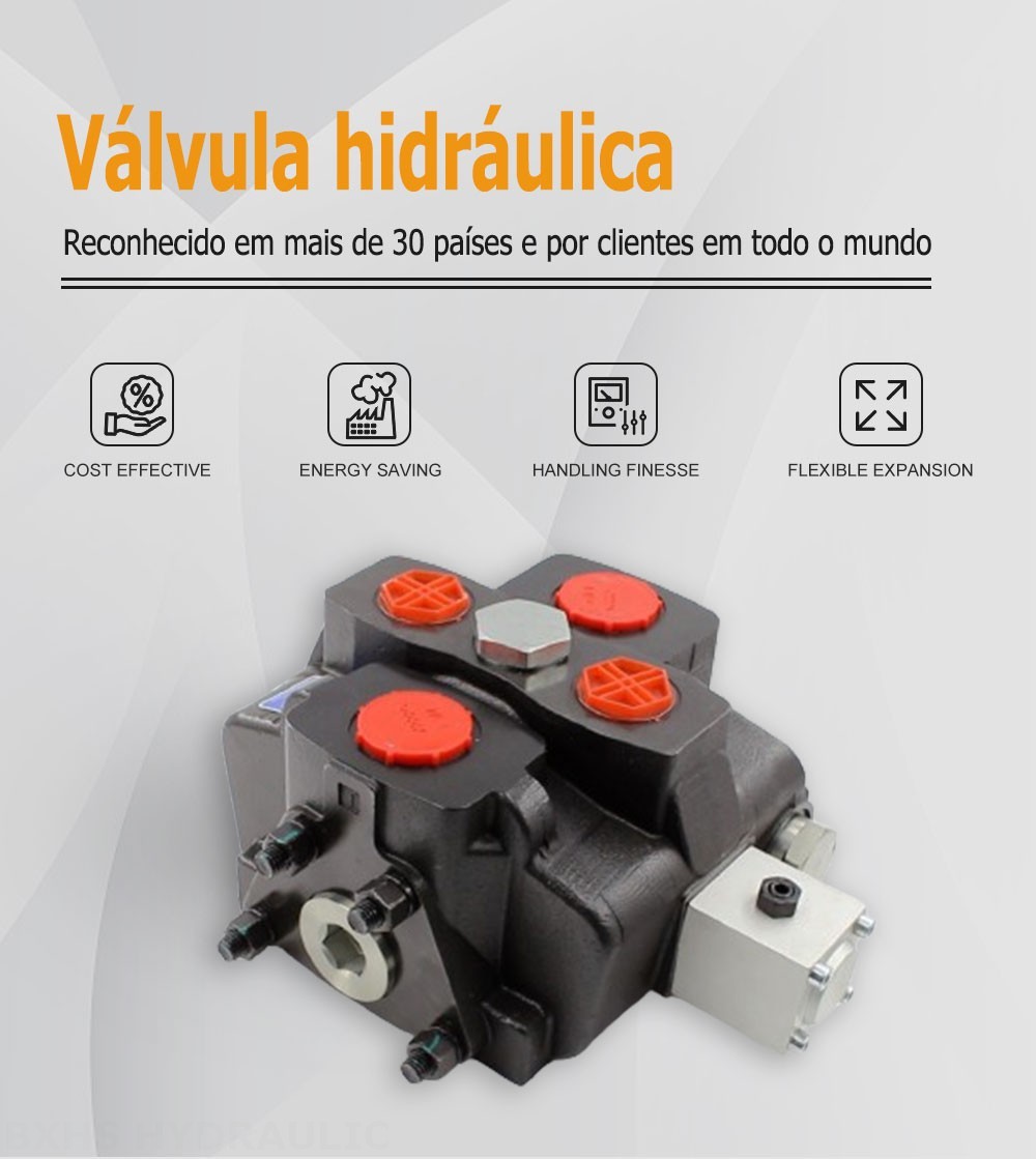 SD25 Manual 1 carretel Válvula direcional seccional