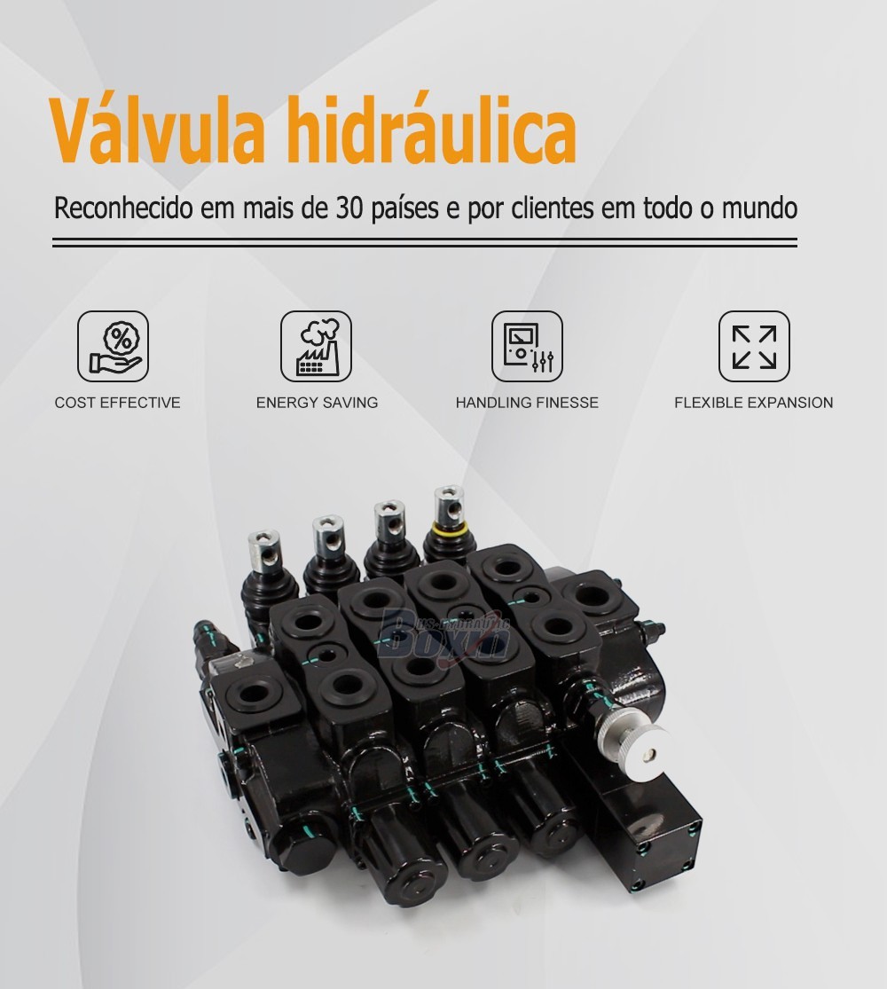 Sectional Directional Control Valve SD8-OTAMW 4 Spool Manual Operation