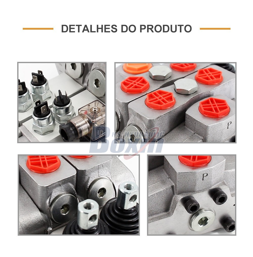 Multi-Spool Sectional Directional Valve SDS180-PG2-2OTDD Series