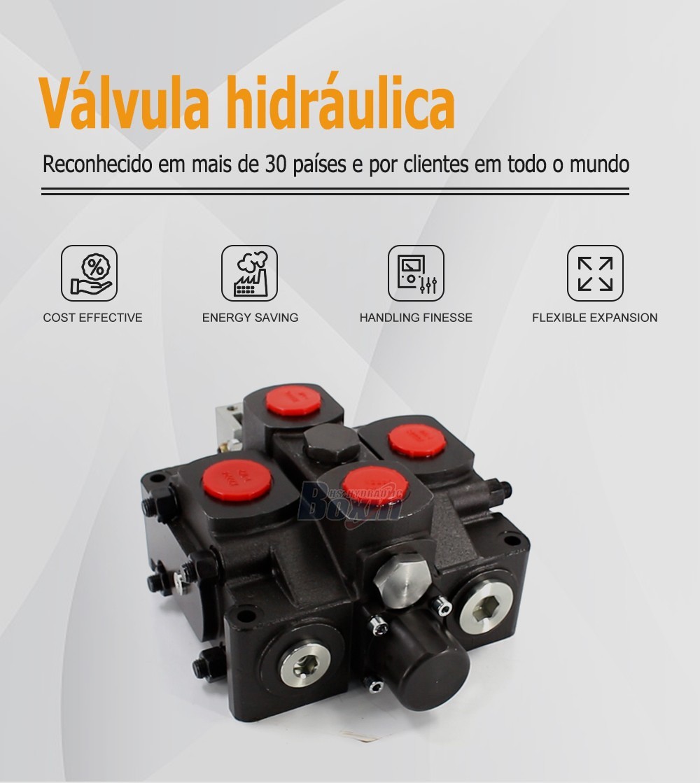 SDS380-OW Manual 1 Spool Sectional Directional Valve for Hydraulic Systems