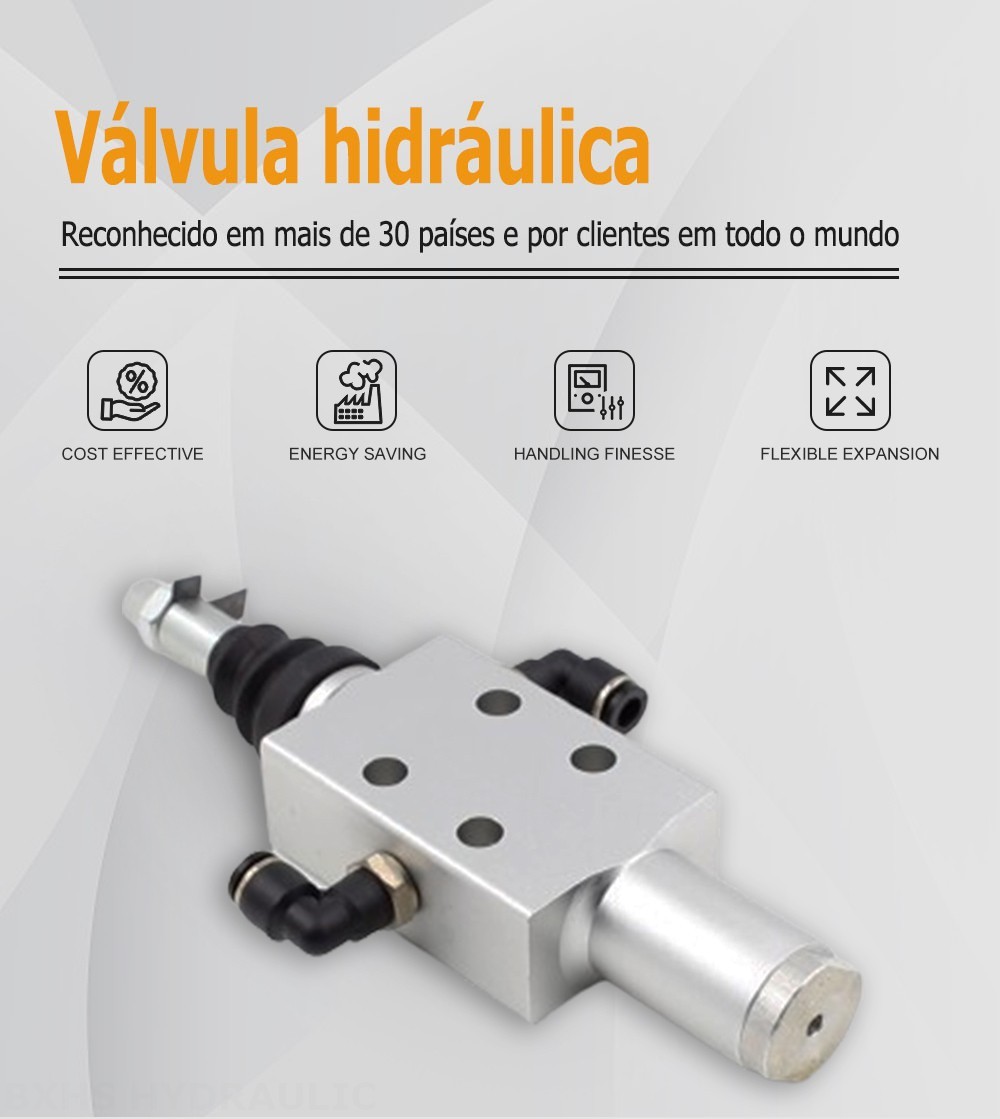 XQF-22W Pneumático 1 carretel Válvula direcional monobloco