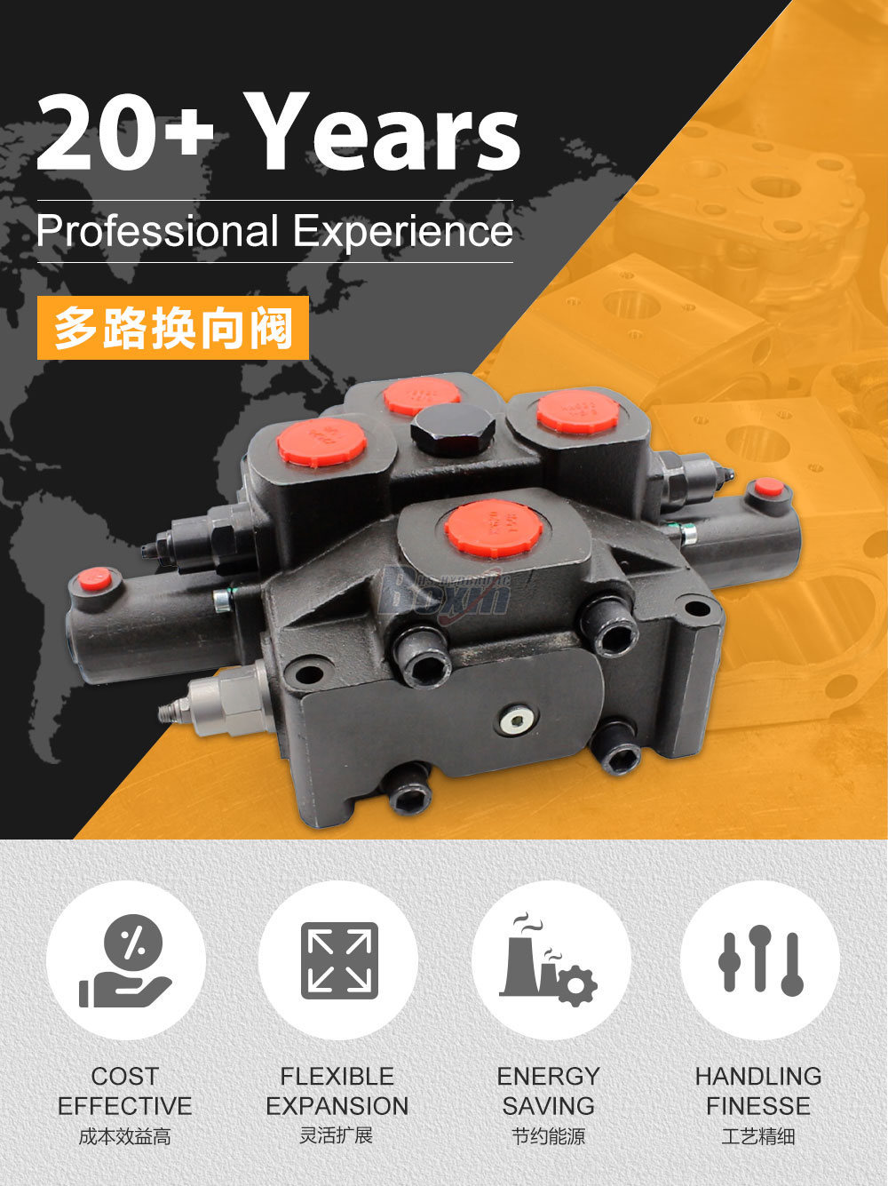 SDS380 液控 1 联 分片式换向阀