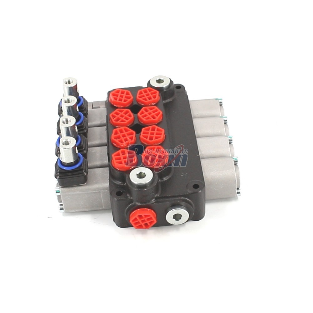 Manual Operated DCV20 4 Spool Monoblock Valve for Mobile Machinery main image