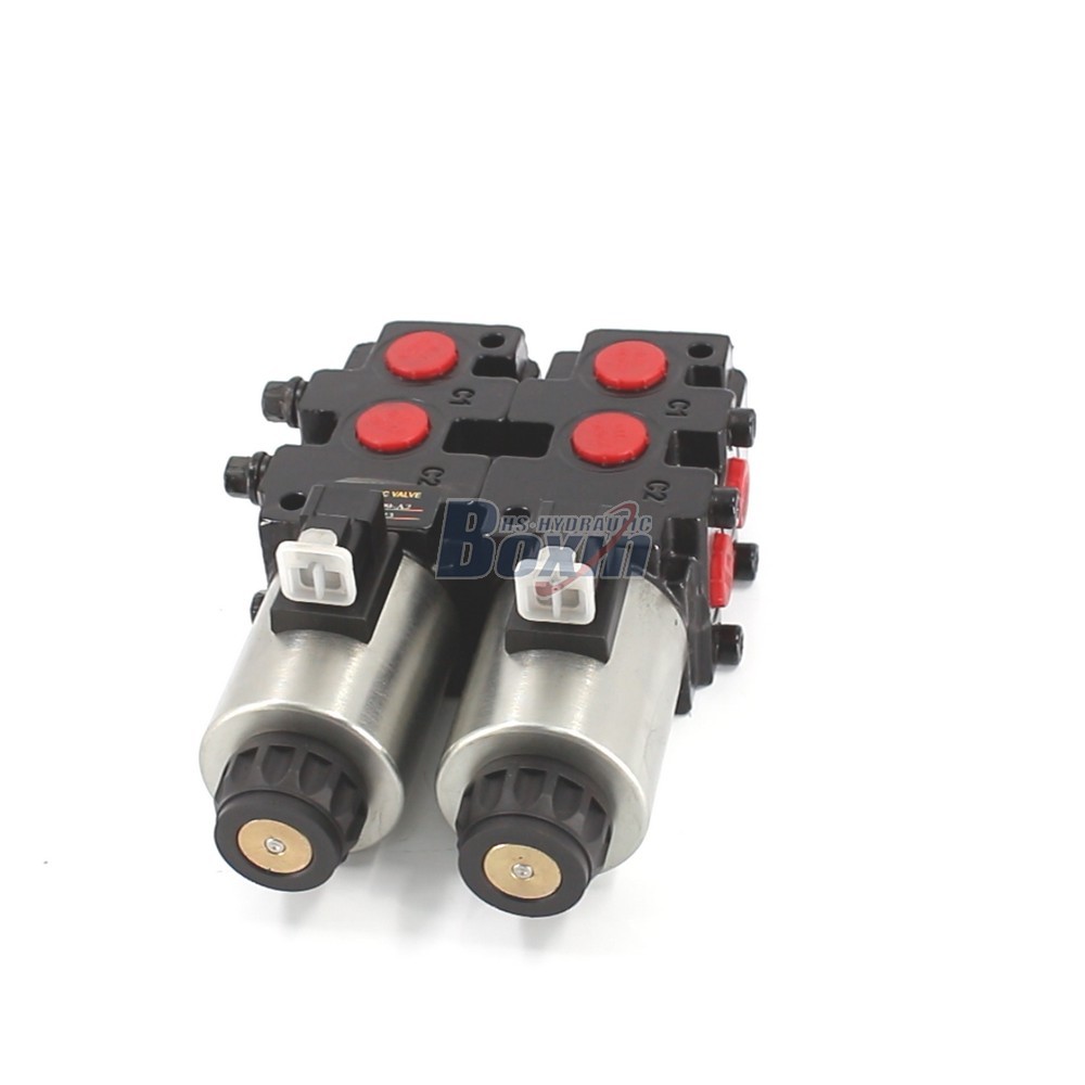 Factory Wholesale HSV09 Solenoid 2 Spool Flow Diverter Valve main image