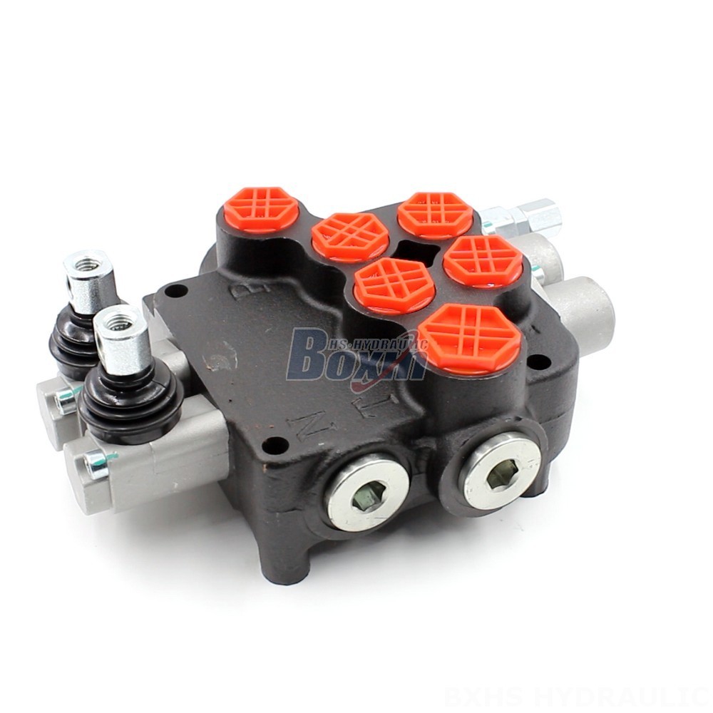 P80-AQF-G34-G12-2OT Manual 2 Spool Monoblock Directional Valve | Global Supplier main image