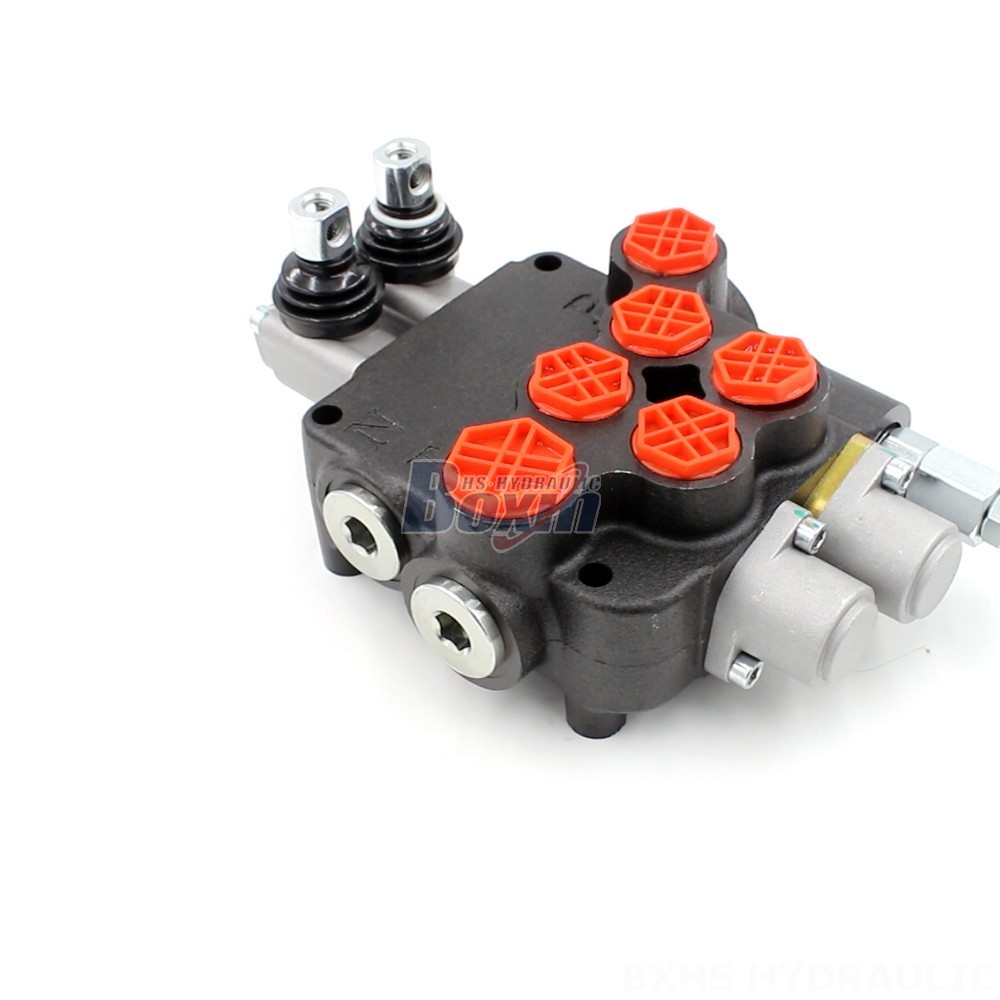 2-Spool Hydraulic Directional Valve | P80-G12-G34-2OT | Factory Direct & Customizable main image