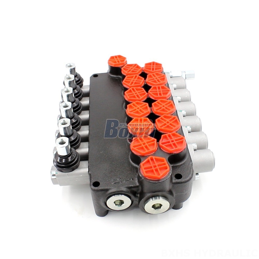 P80-G34-6OT Manual 6 Spool Monoblock Directional Valve | Manufacturer & Global Supplier main image