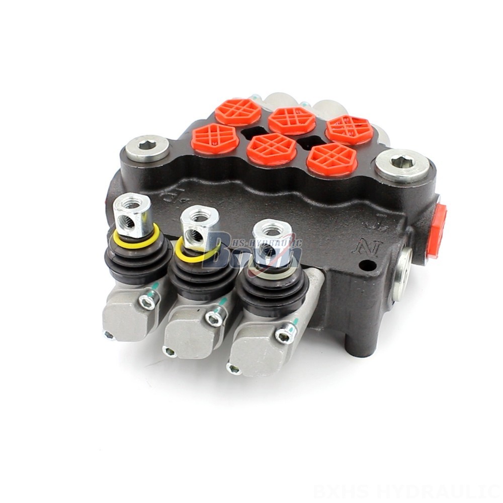 P80-G34-G12 Manual 3 Spool Hydraulic Directional Control Valve | Manufacturer & Global Supplier main image