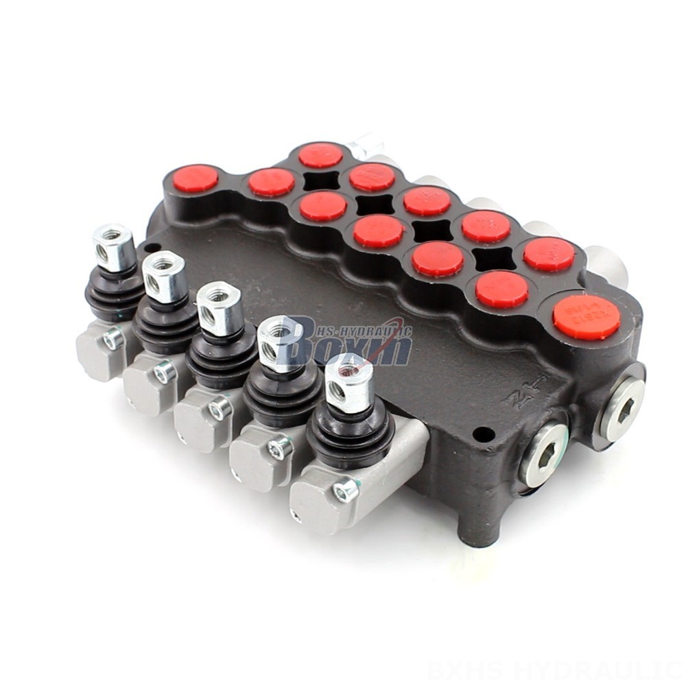 P80-U116-U78-5OT Manual 5 Spool Monoblock Directional Valve | Manufacturer & Global Supplier main image