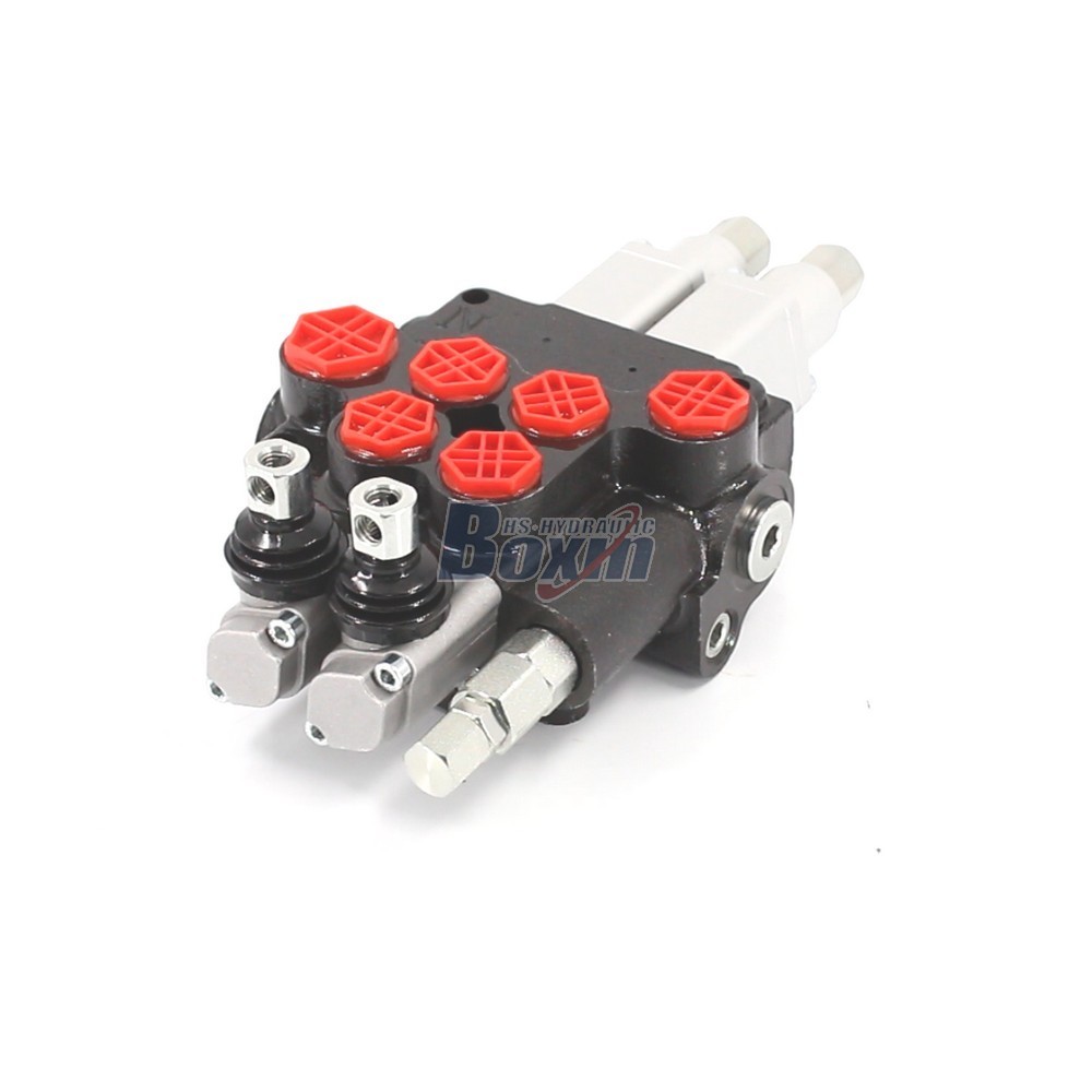 OEM and ODM Services for P80AFT-2QTW1 Manual 2 Spool Monoblock Valve Custom Branding main image