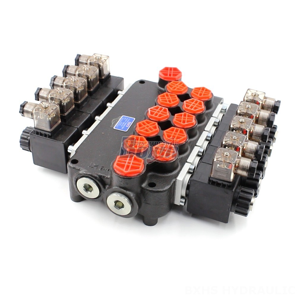 Partner with Us: Distribute the P80 Solenoid 5 Spool Monoblock Directional Valve main image