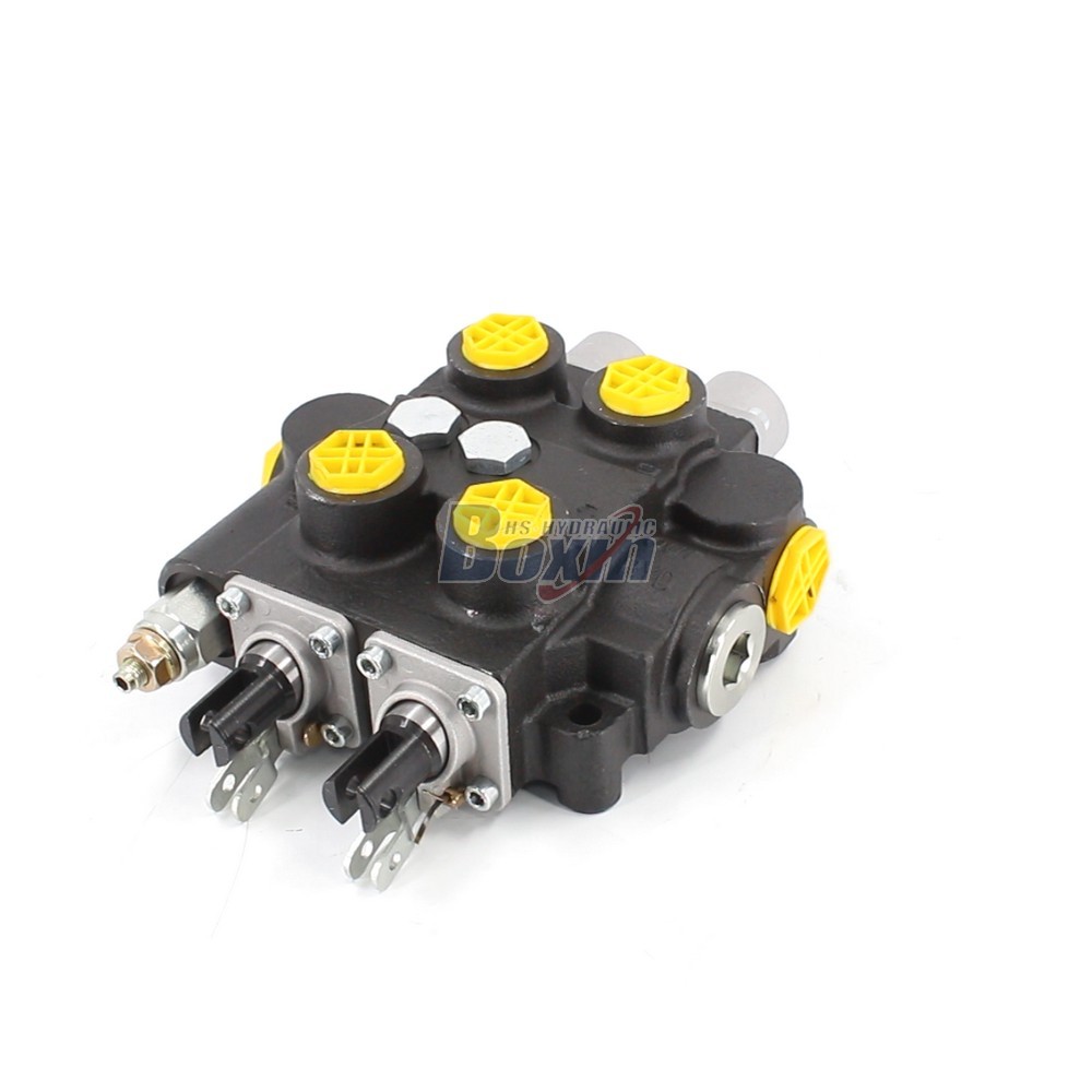 Durable RD5200NPT-2OT 2 Spool Hydraulic Control Valve for Construction Equipment main image