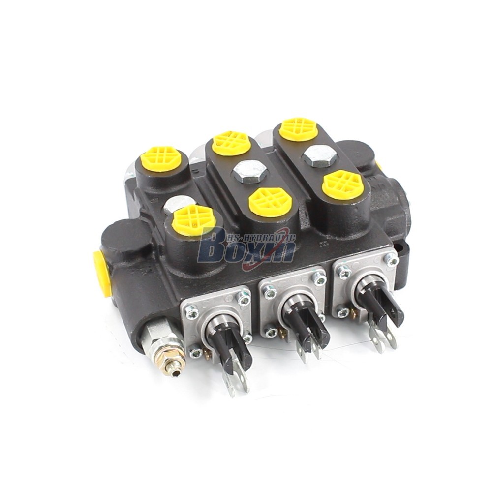 OEM ODM Custom Service for RD5300NPT-3OT Manual 3 Spool Hydraulic Control Valve main image