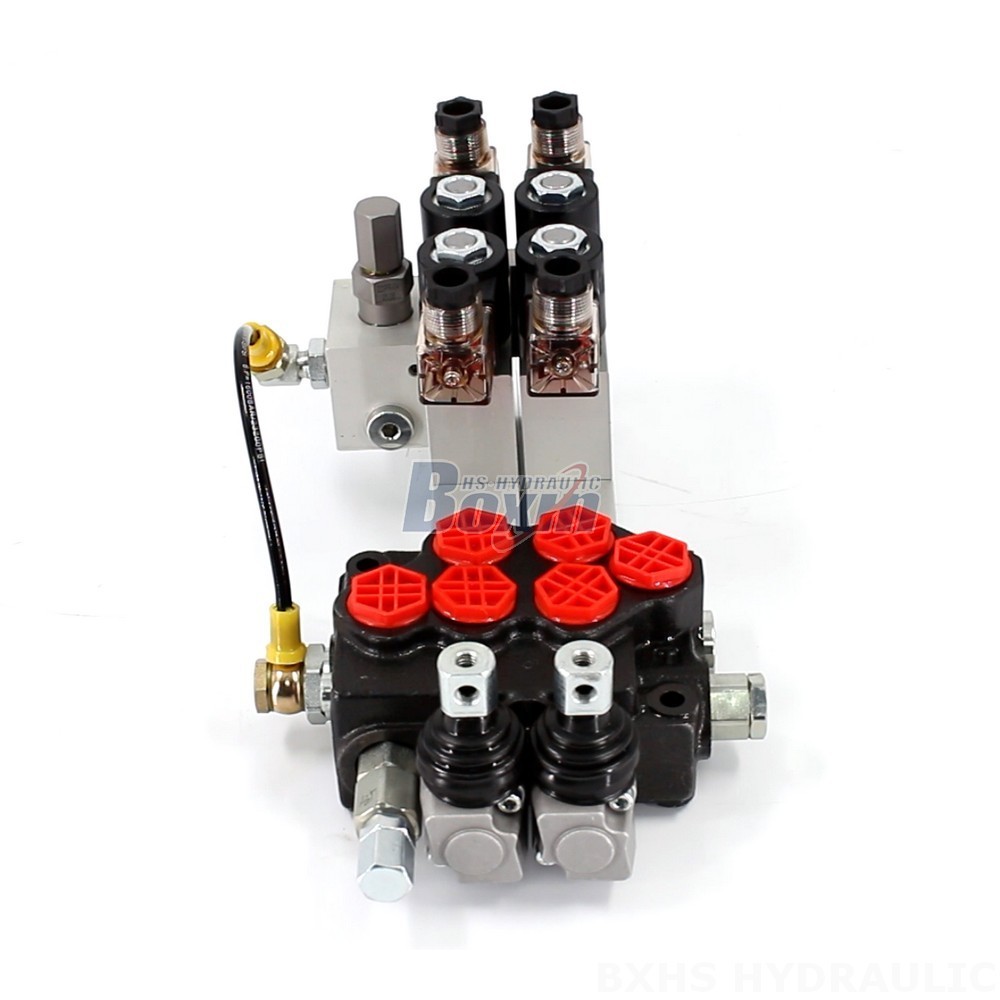 Seeking Global Distributors, Wholesalers, Agents for SD5 Electro-hydraulic 2 Spool Monoblock Directional Valve main image