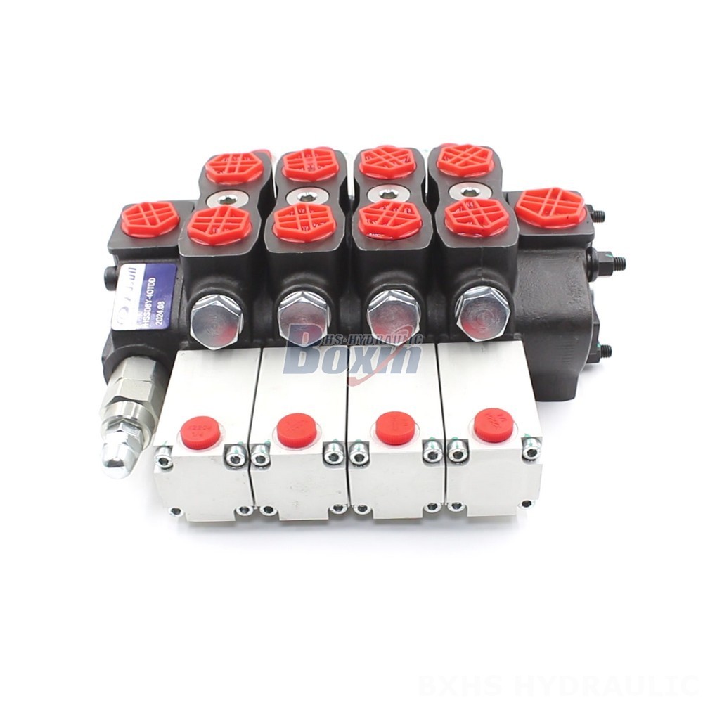 SD8 Hydraulic Valve: 4 Spool Sectional Design, Factory Supply cover photo