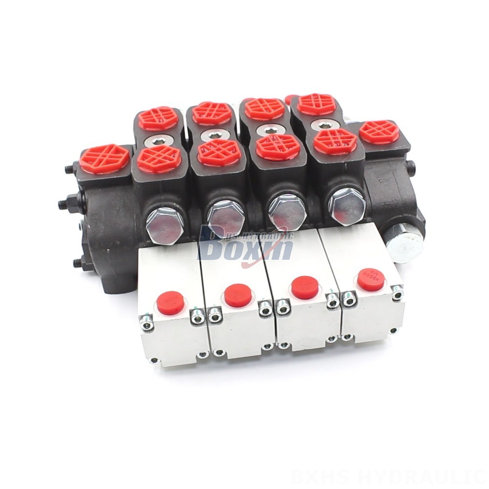 SD8 Hydraulic 4 Spool Directional Valve: OEM & ODM Services Available, Custom Manufacturing main image