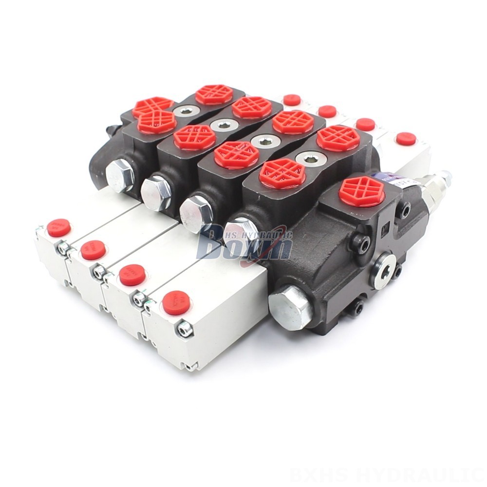 SD8 Hydraulic 4 Spool Directional Valve: OEM & ODM Services Available, Custom Manufacturing main image
