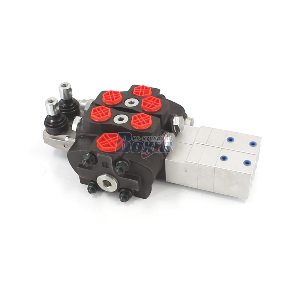 SD8 2 Spool Pneumatic Hydraulic Sectional Valve with High Pressure cover photo