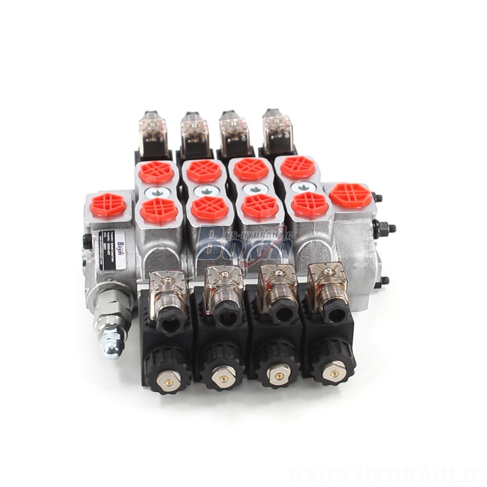 SD8 Solenoid 4-Spool Valve: OEM & ODM Services Available, Customized Hydraulic Solutions cover photo
