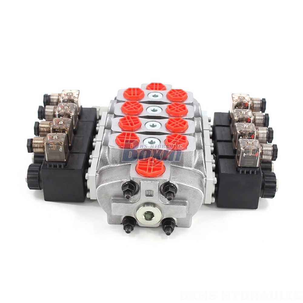 SD8 Solenoid 4-Spool Valve: OEM & ODM Services Available, Customized Hydraulic Solutions main image