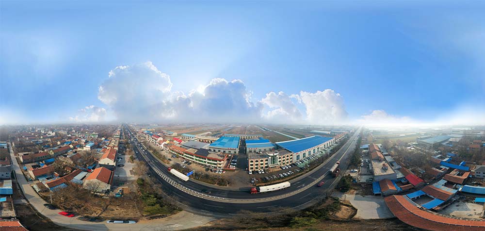 Vista panorâmica de 360° da fábrica Boxinhuasheng Hydraulic