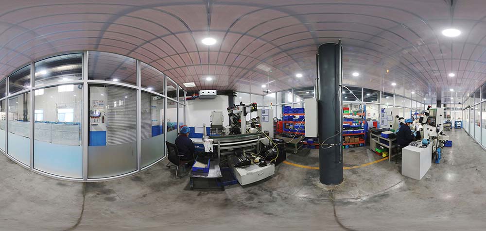 Vista panorâmica de 360° da fábrica Boxinhuasheng Hydraulic