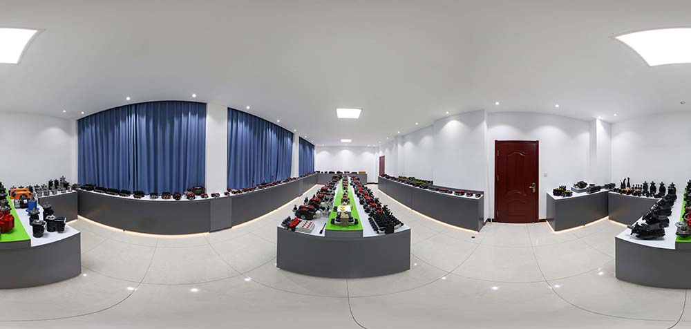 Vista panorâmica de 360° da fábrica Boxinhuasheng Hydraulic