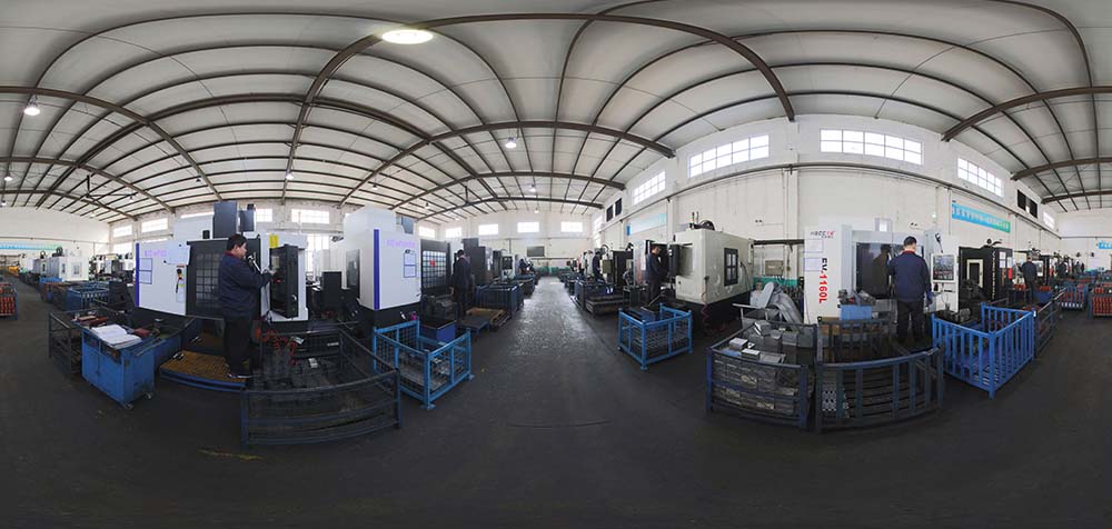 Vista panorâmica de 360° da fábrica Boxinhuasheng Hydraulic