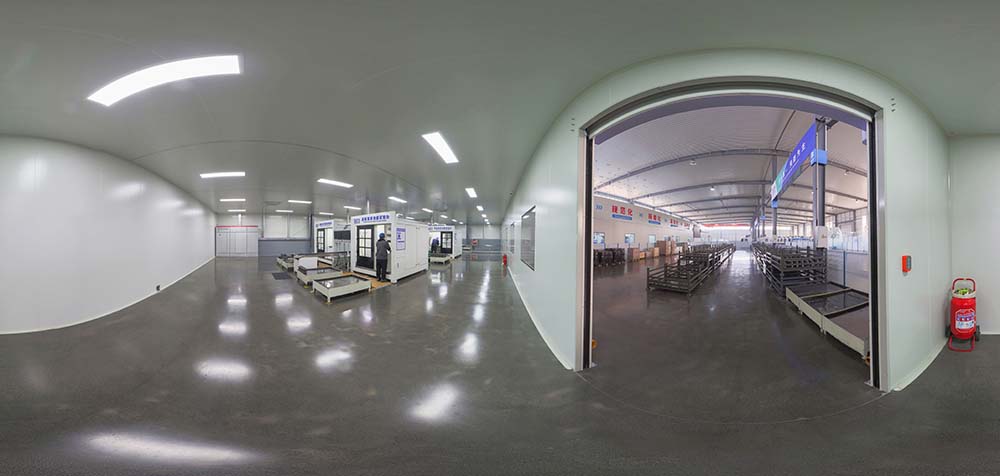 Vista panorâmica de 360° da fábrica Boxinhuasheng Hydraulic
